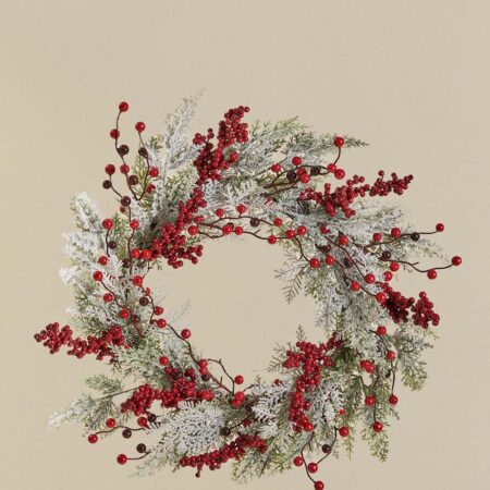 Corona di Natale Ø60 cm Aubrey
