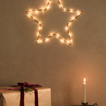 Figura decorativa con luci LED Gefom