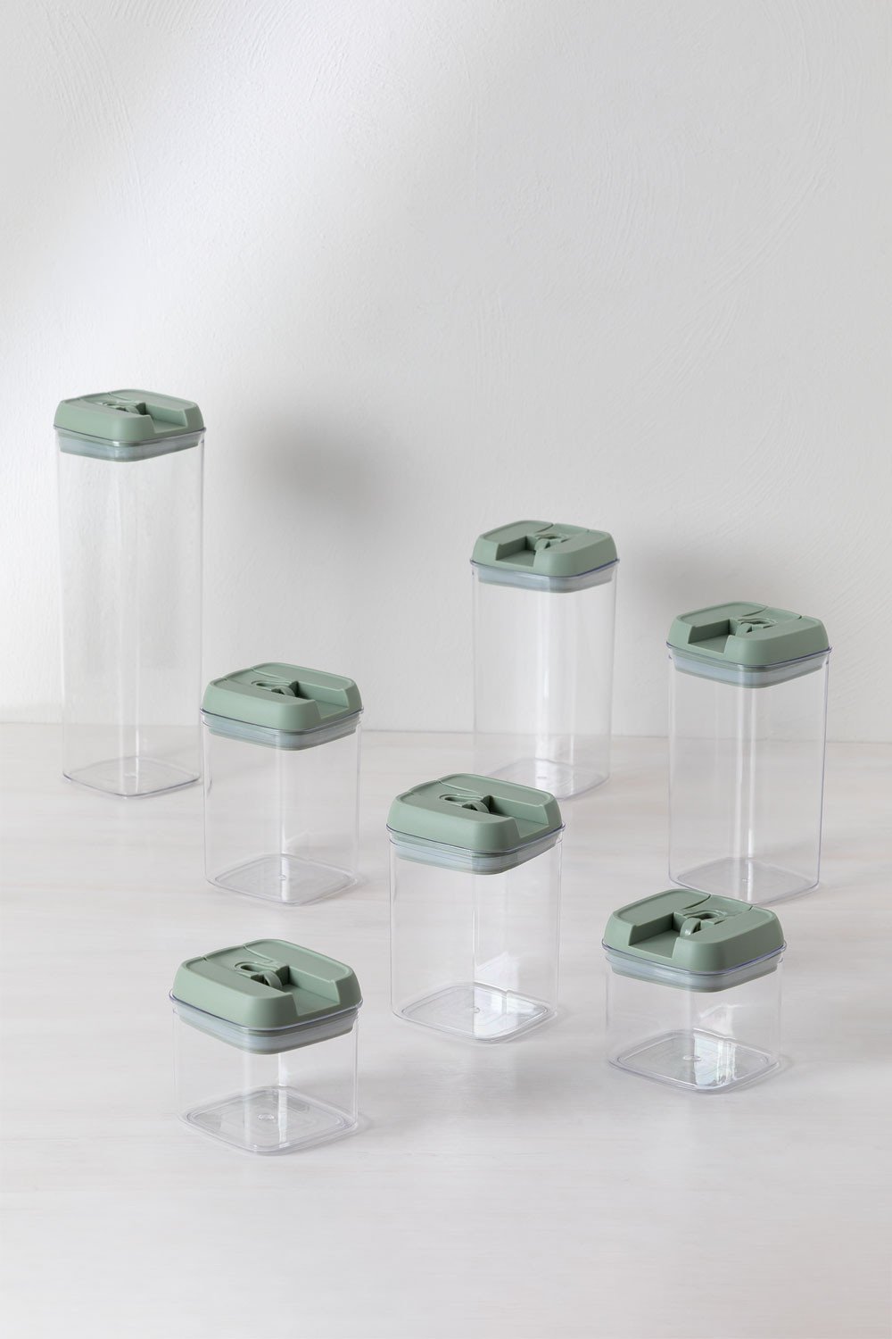 Set di 7 Barattoli da Cucina Janos