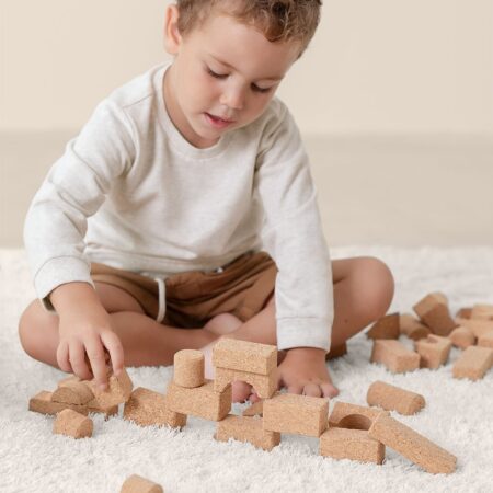 Blocchi impilabili in sughero Korki KIDS