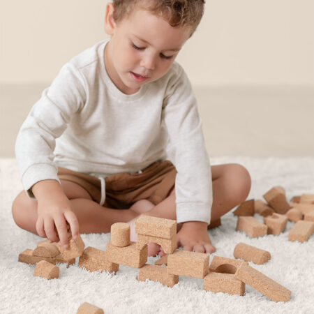 Blocchi impilabili in sughero Korki KIDS