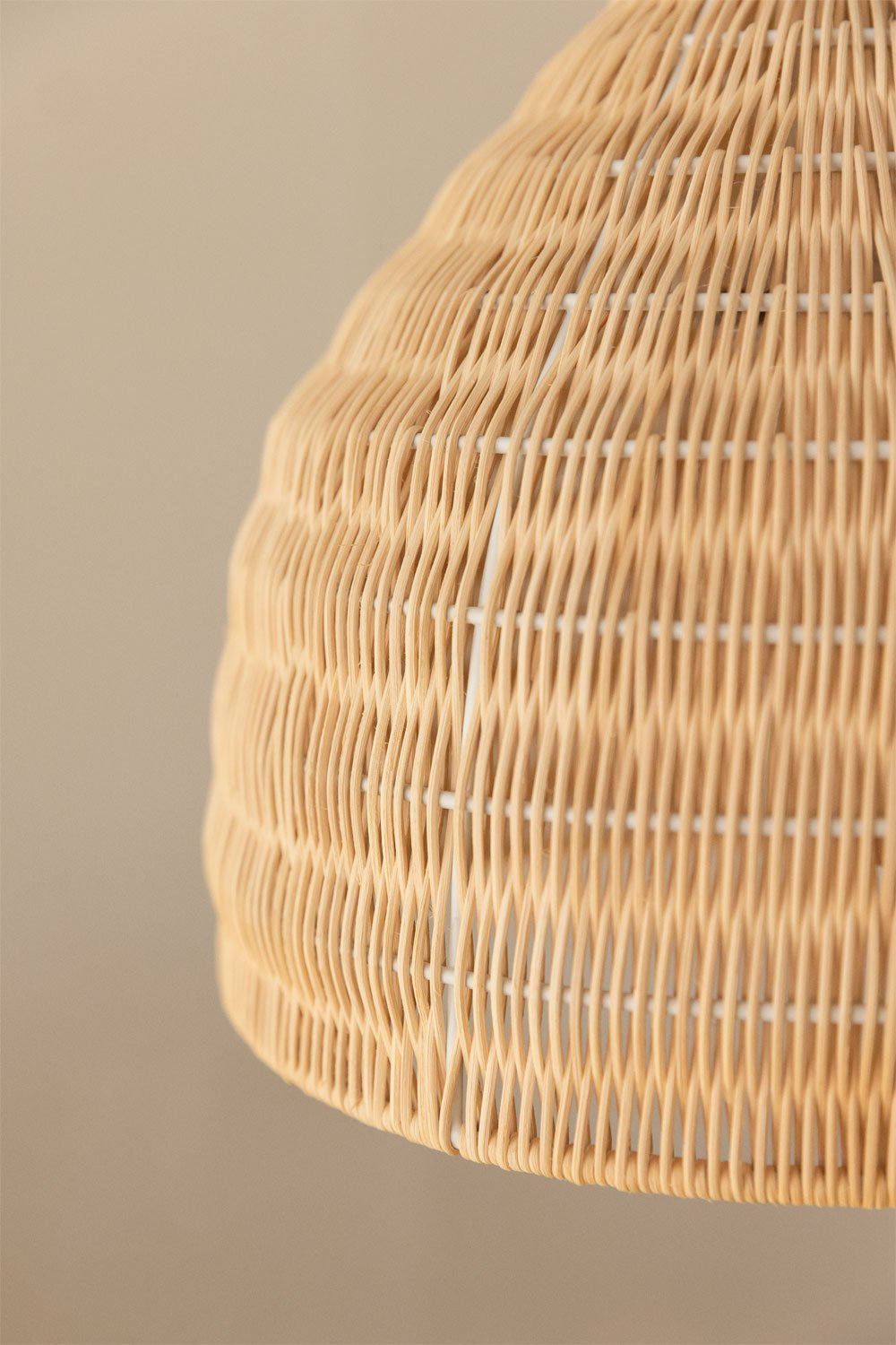 Lampada a sospensione in rattan Markle
