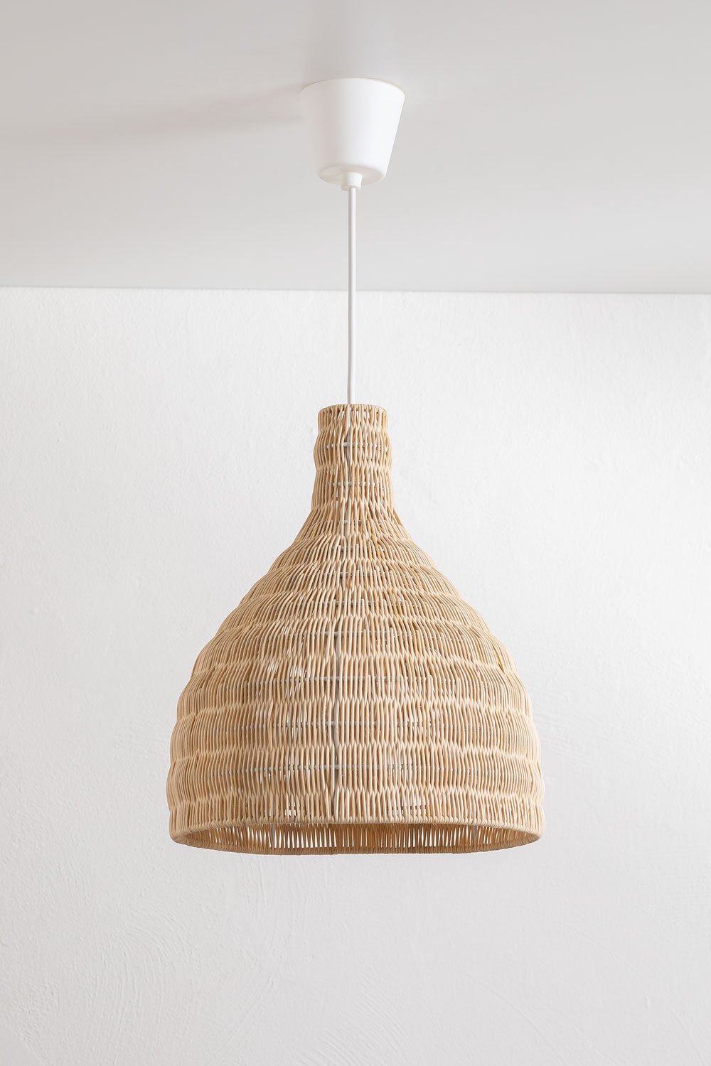 Lampada a sospensione in rattan Markle