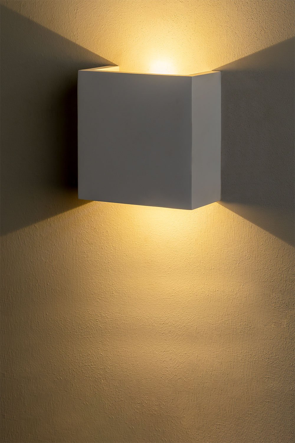 Lampada da parete a LED in gesso Gadea