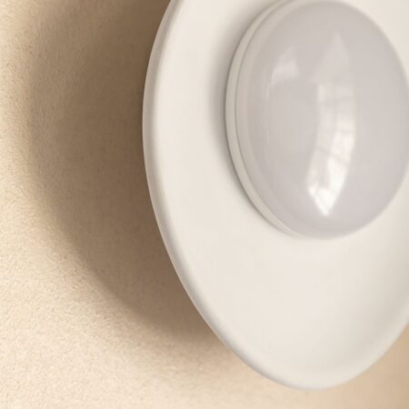 Lampada da parete a LED in gesso Givet