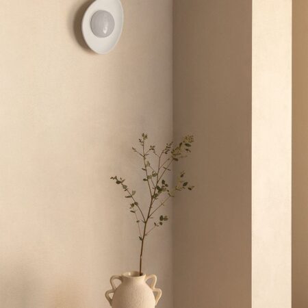Lampada da parete a LED in gesso Givet