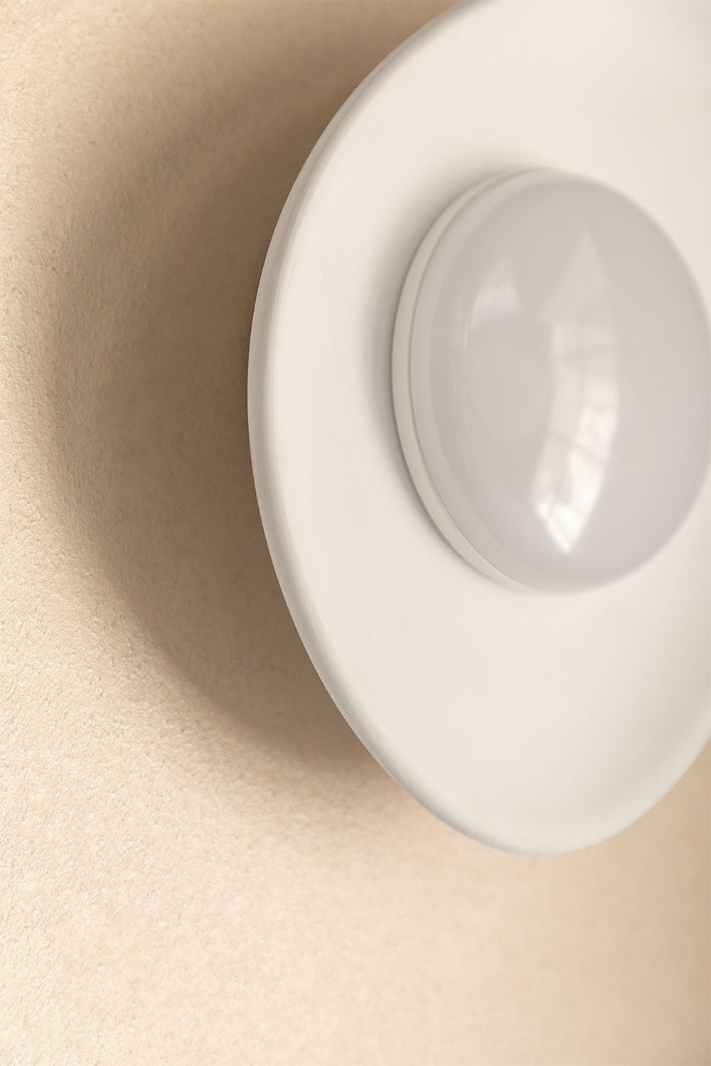 Lampada da parete a LED in gesso Givet