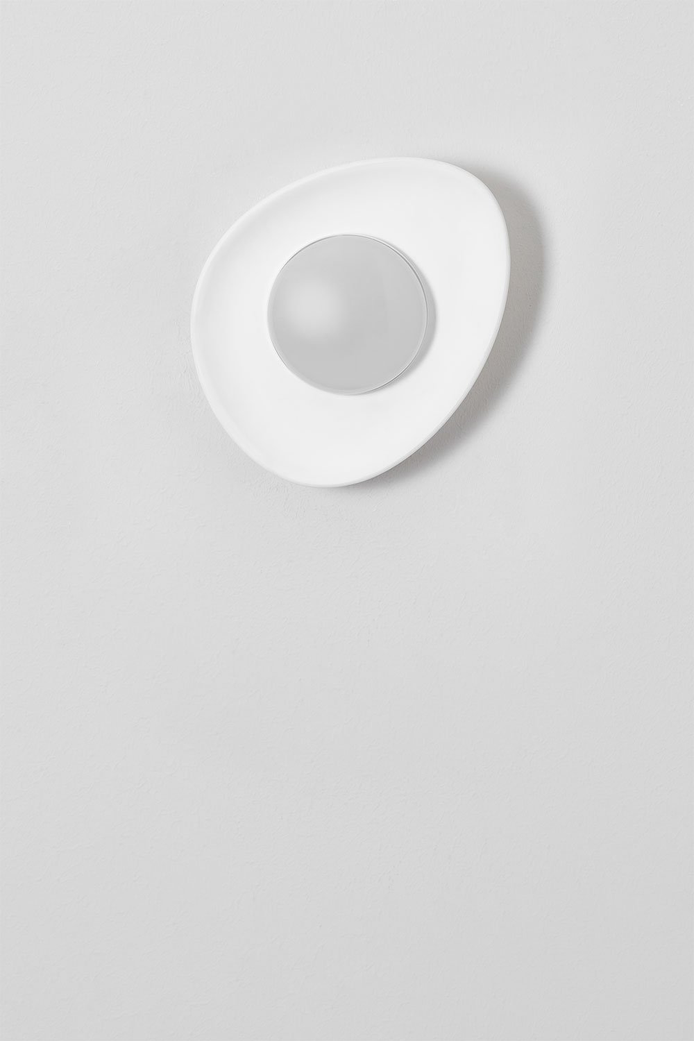 Lampada da parete a LED in gesso Givet