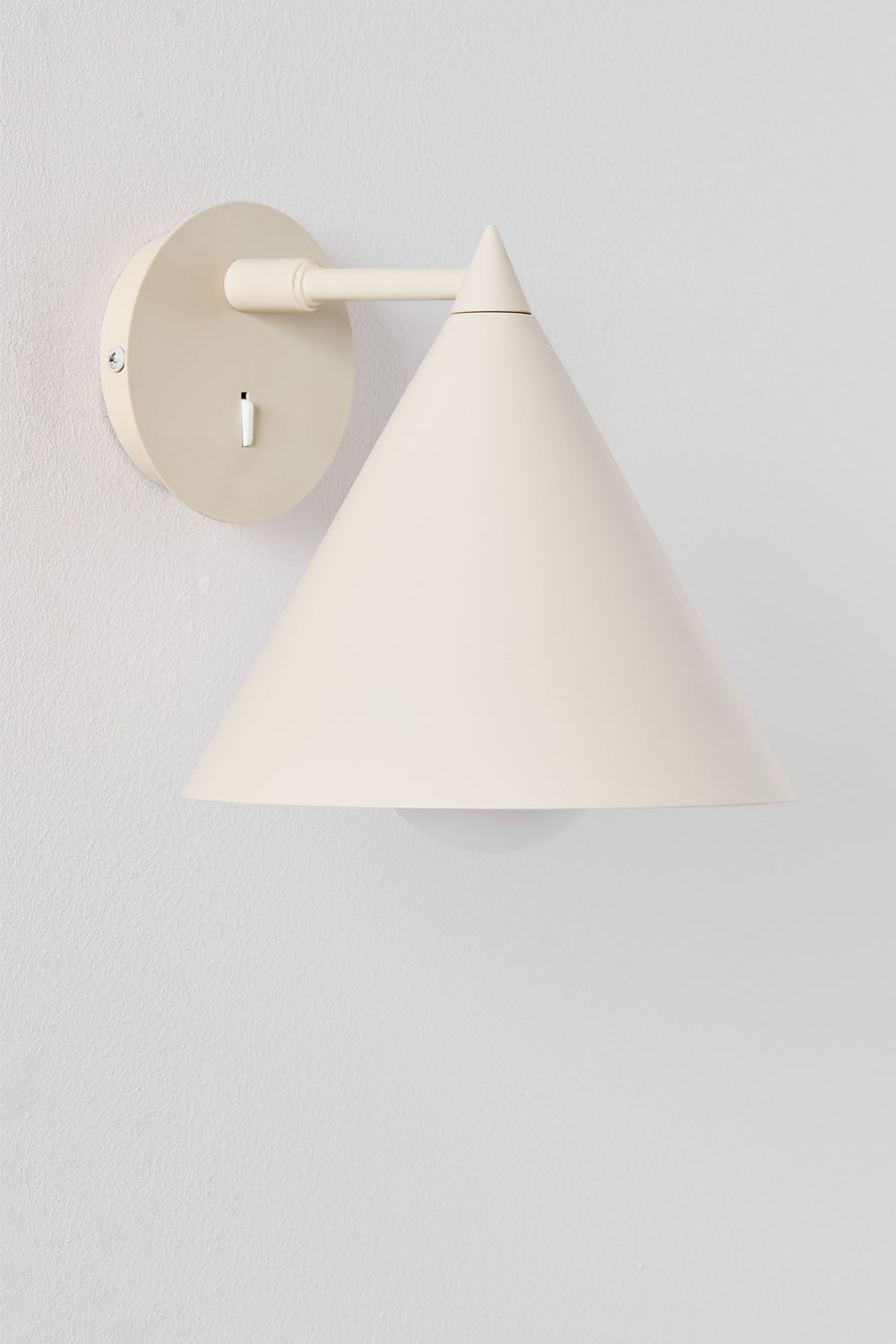 Lampada da parete Arilda in metallo