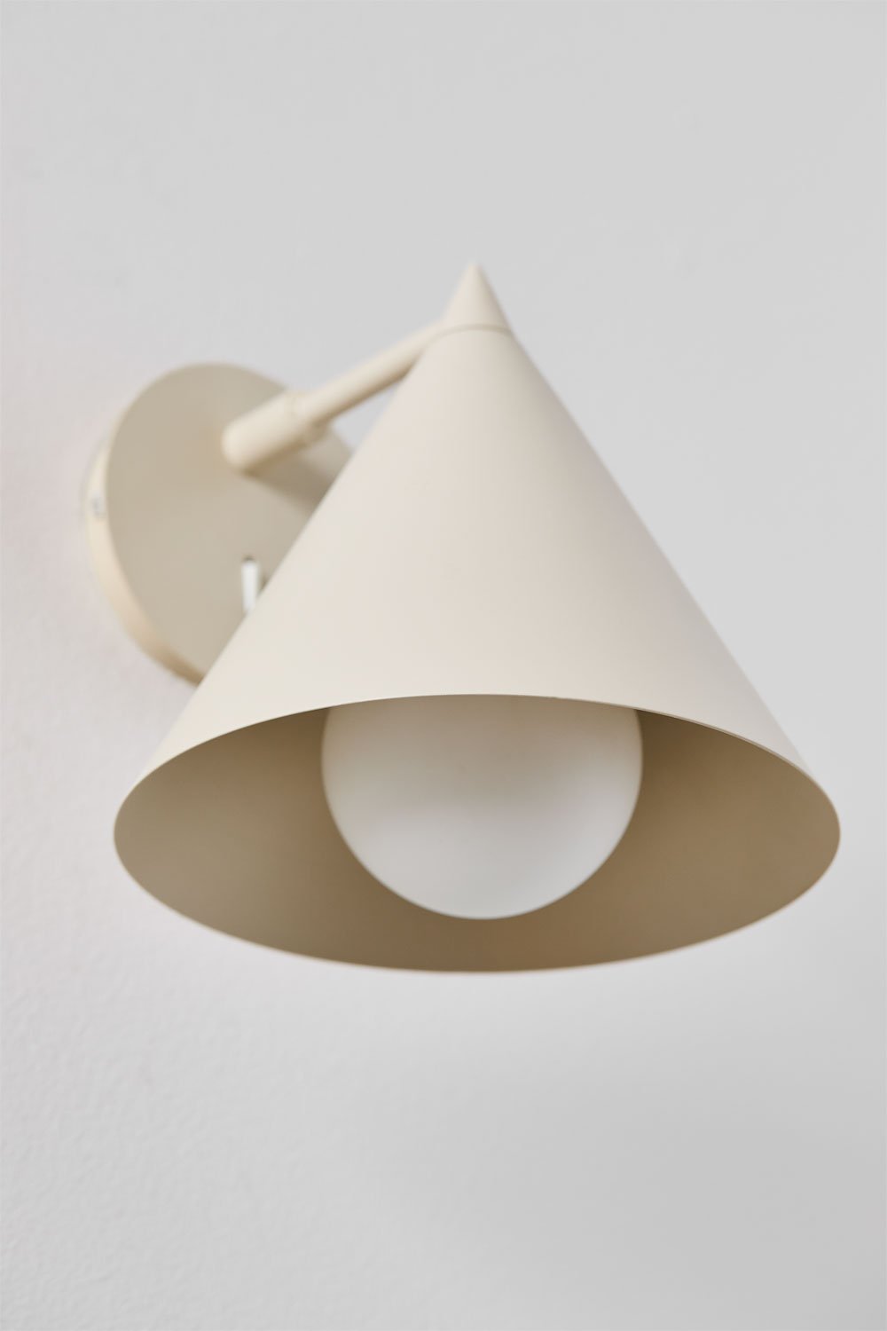 Lampada da parete Arilda in metallo