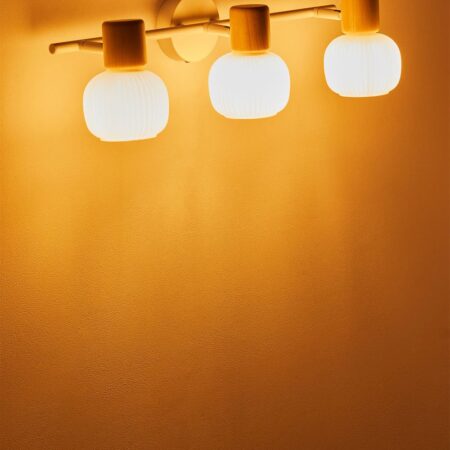 Lampada da parete con 3 punti luce Ekaizy