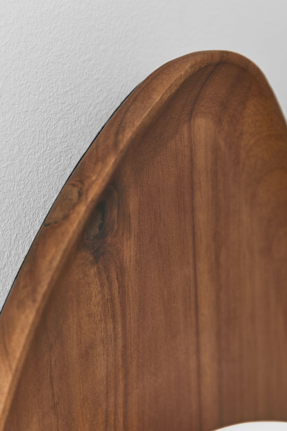Lampada da parete in legno di acacia ↑24 cm Freidy