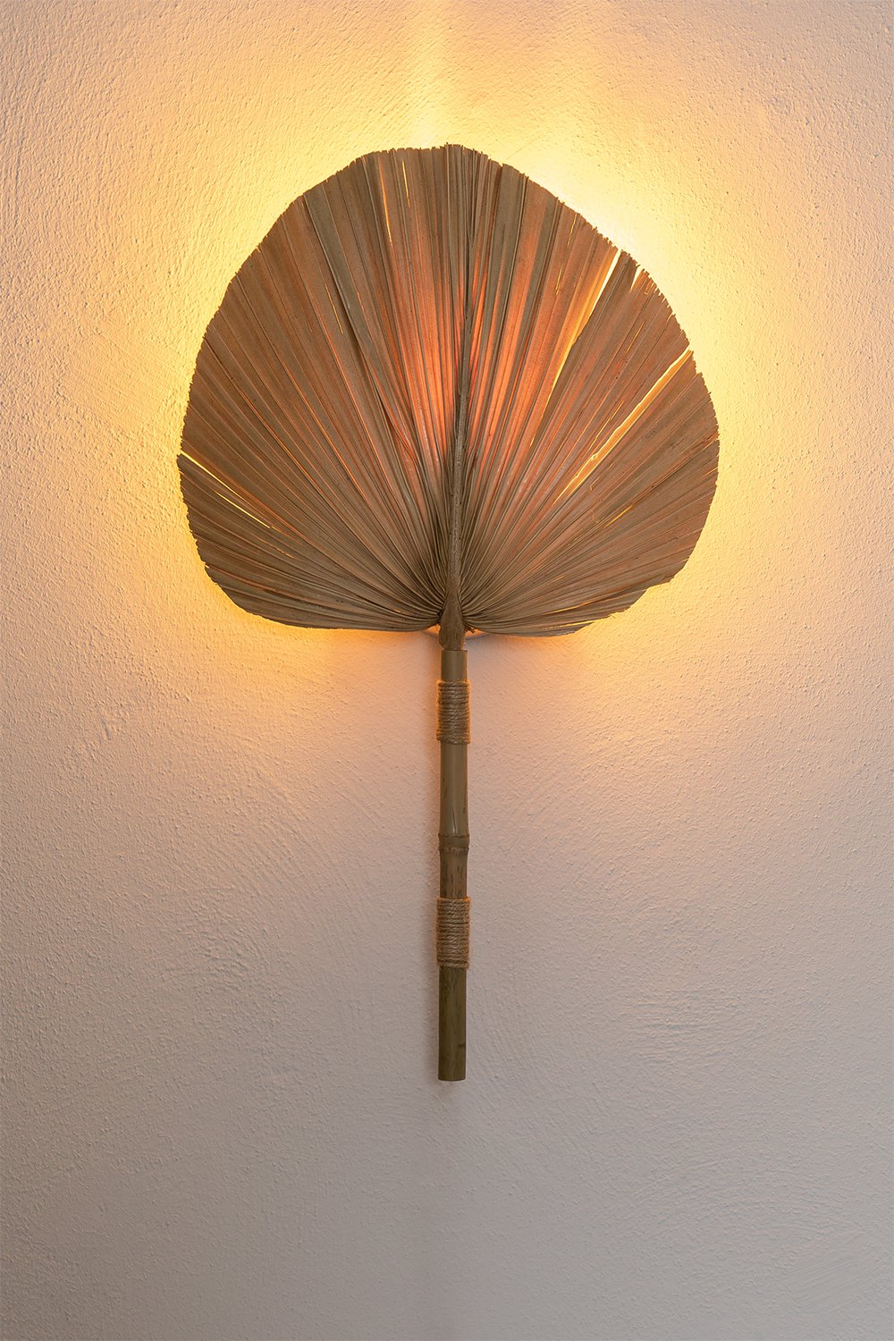 Lampada da parete in bambù Pruyans