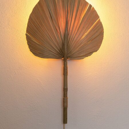Lampada da parete in bambù Pruyans