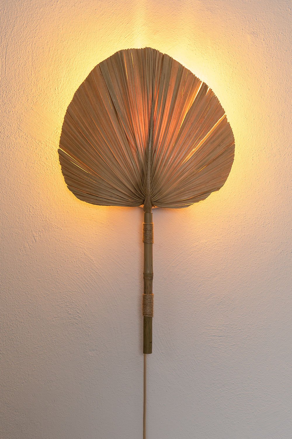 Lampada da parete in bambù Pruyans