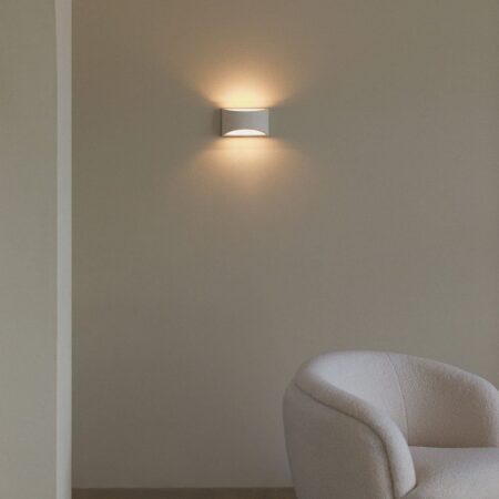 Lampada da parete in gesso Lamara