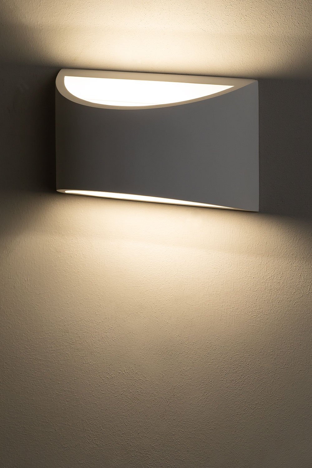 Lampada da parete in gesso Lamara