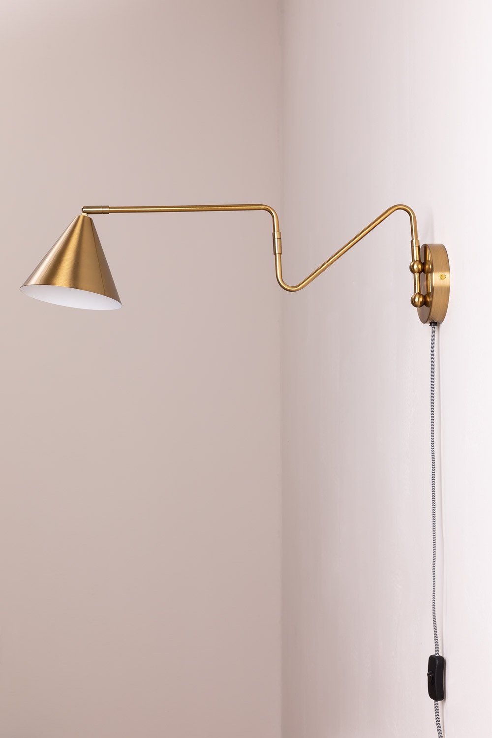 Lampada da parete Fleka Metal