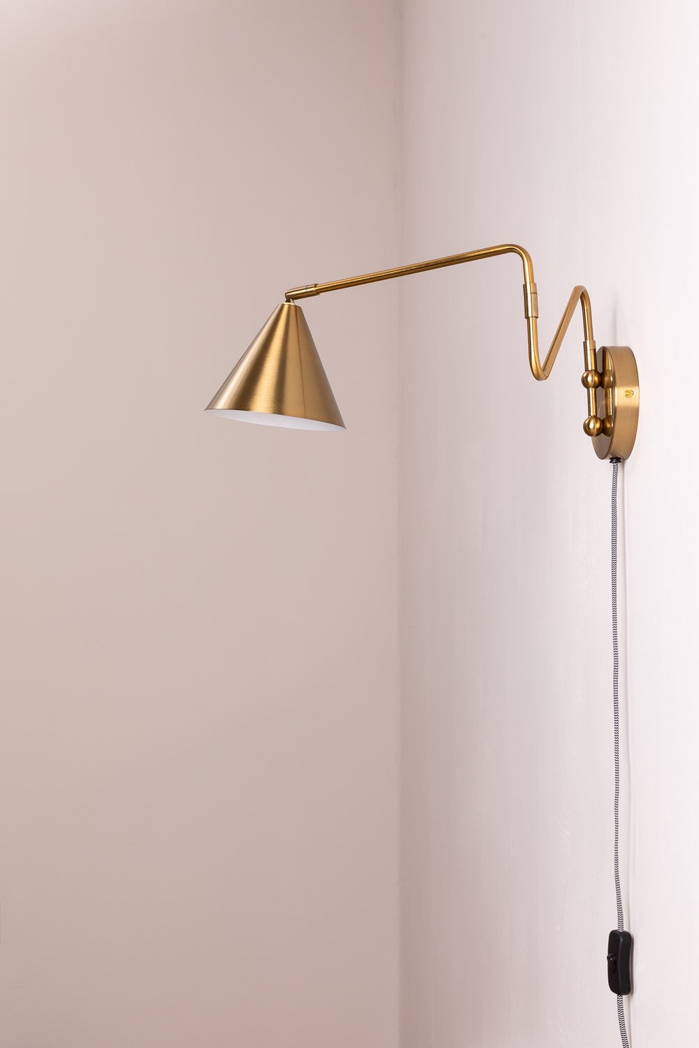 Lampada da parete Fleka Metal