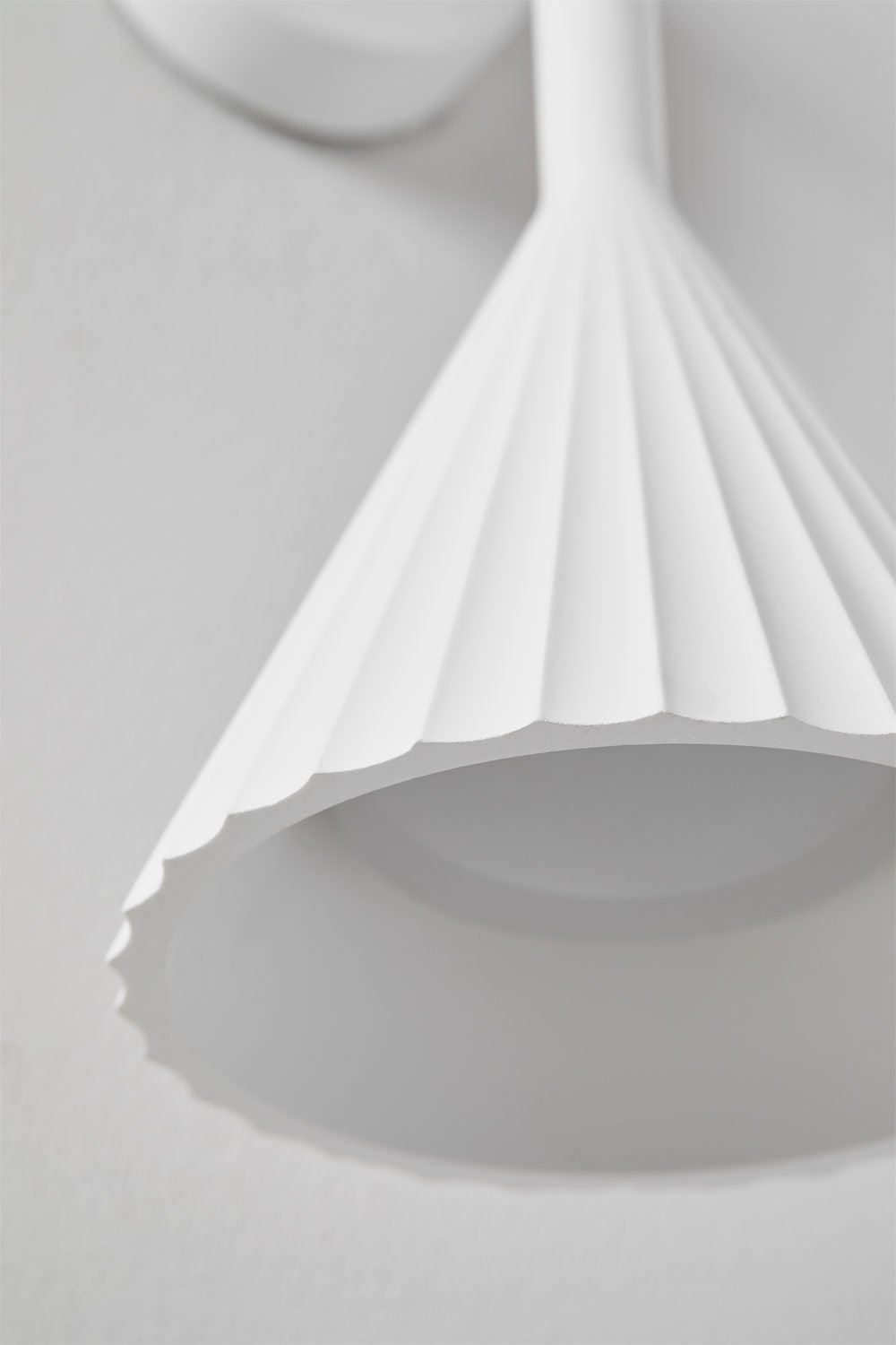 Lampada da parete Lydon LED in gesso