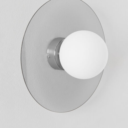 Lampada da parete per bagno Jorien con sfera di vetro