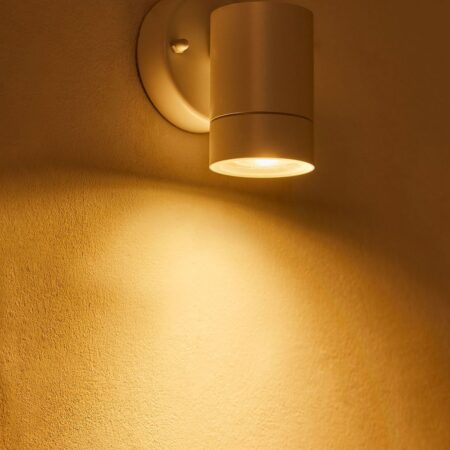 Lampada da parete per esterno Jaxten in alluminio