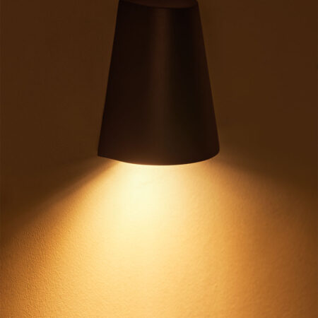 Lampada da parete per esterno Sivon in alluminio