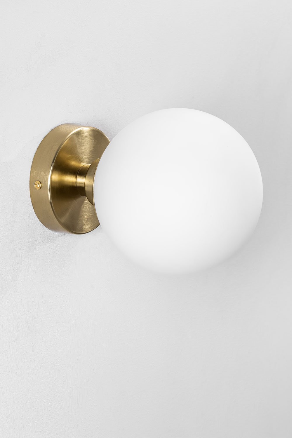 Applique da parete con sfera di vetro Uvol Traditional