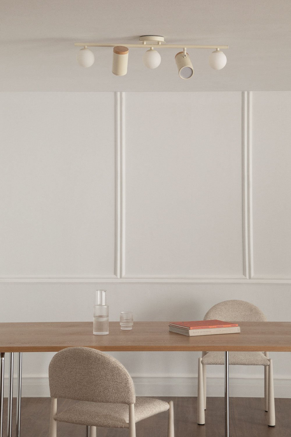 Lampada da soffitto a 5 punti luce Amaranto