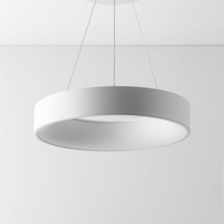 Lampada da soffitto a LED Dambrine in metallo e metacrilato