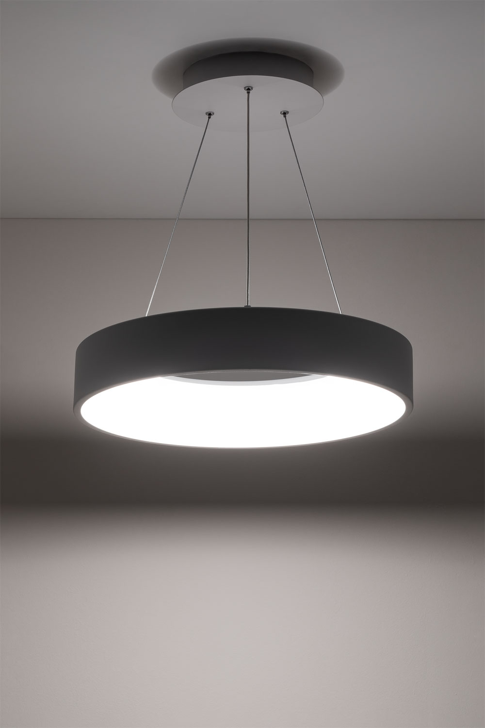 Lampada da soffitto a LED Dambrine in metallo e metacrilato