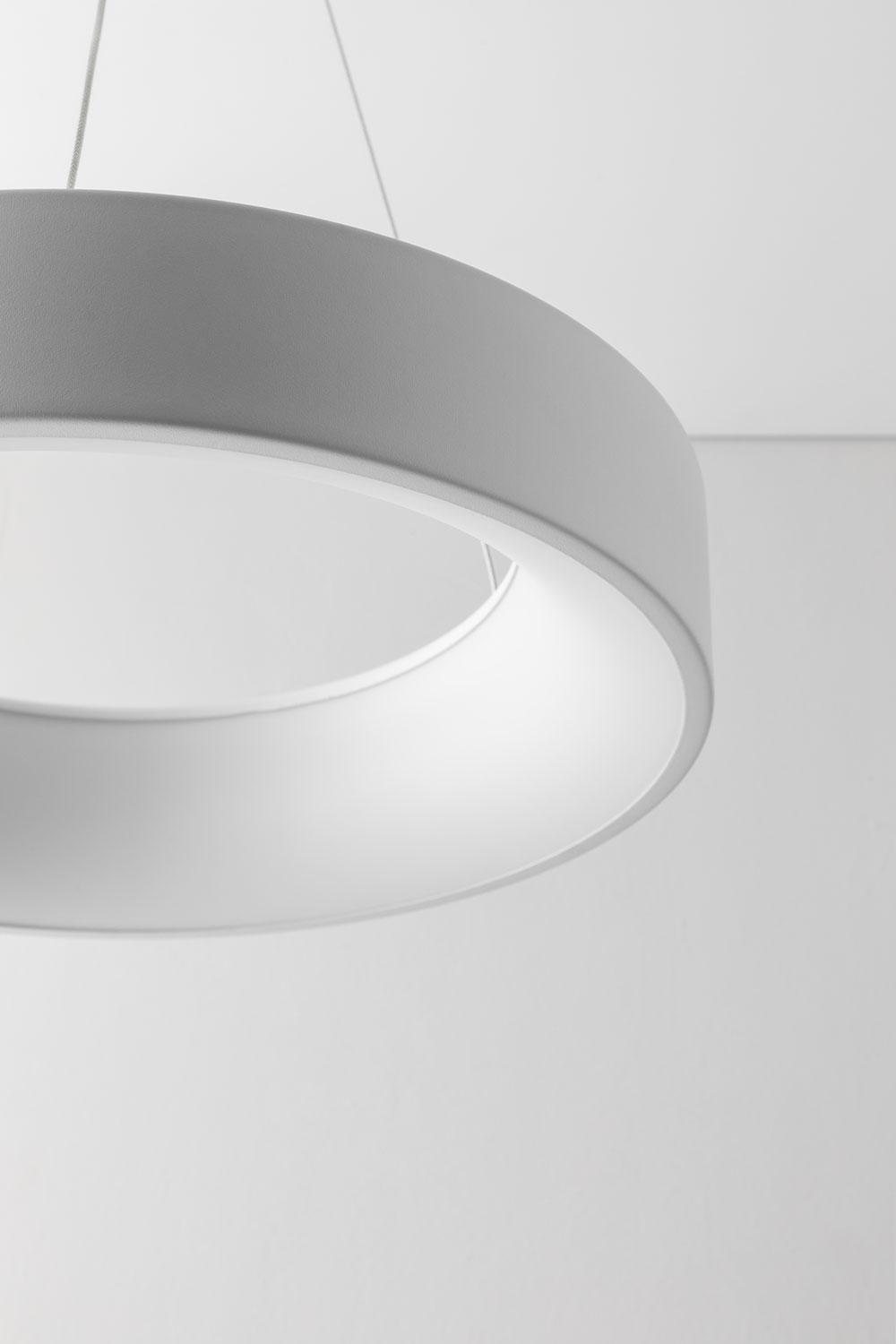 Lampada da soffitto a LED Dambrine in metallo e metacrilato