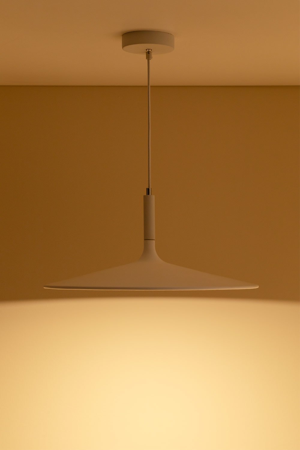 Lampada da soffitto a LED in gesso Kaula