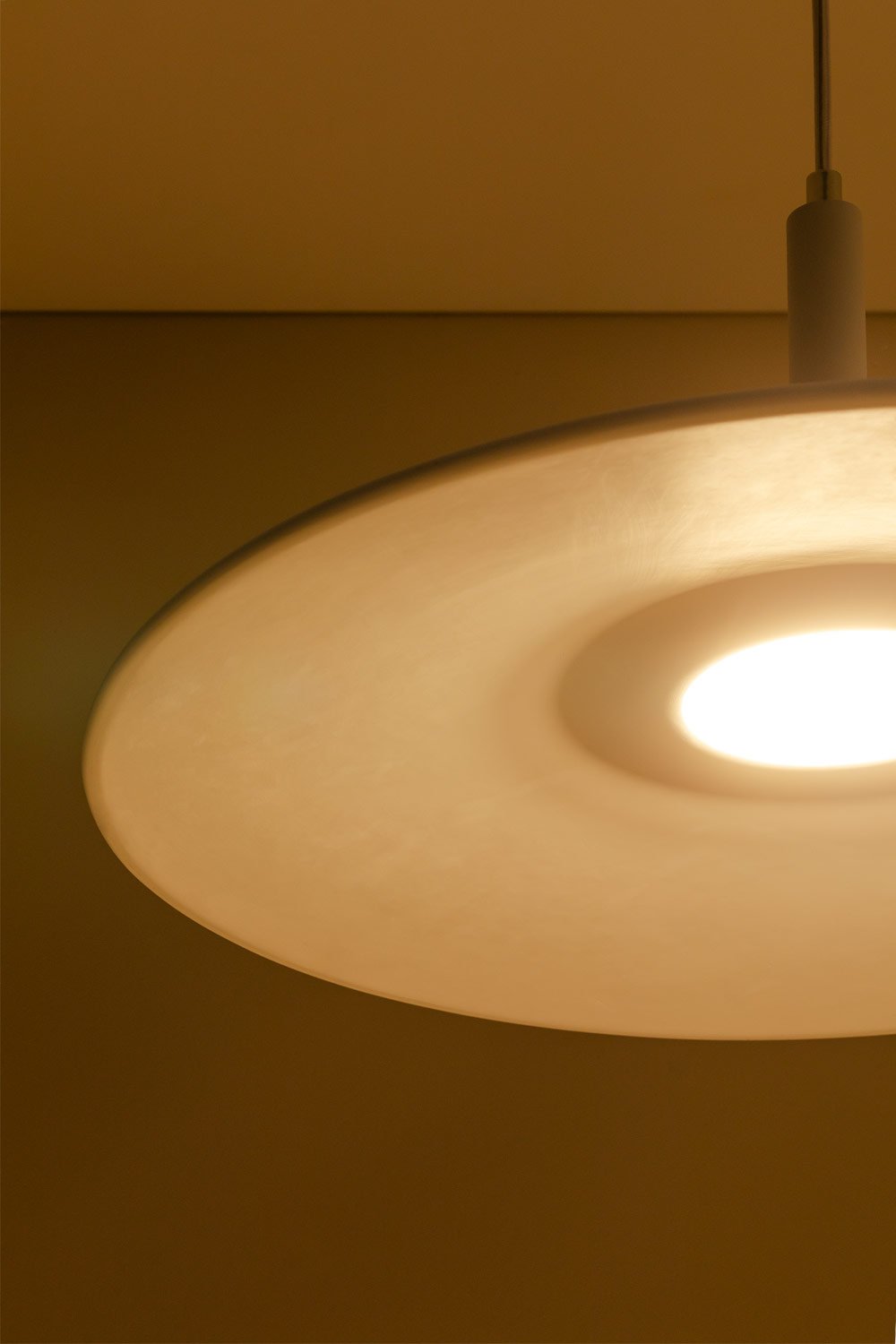 Lampada da soffitto a LED in gesso Kaula