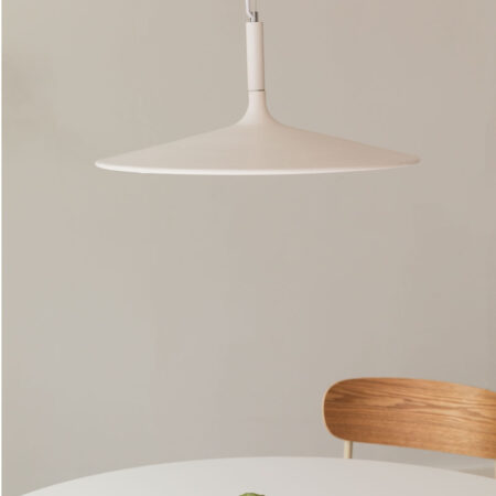 Lampada da soffitto a LED in gesso Kaula