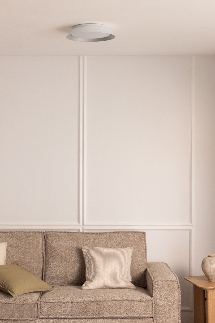 Lampada da soffitto a LED in metacrilato e metallo Dreville