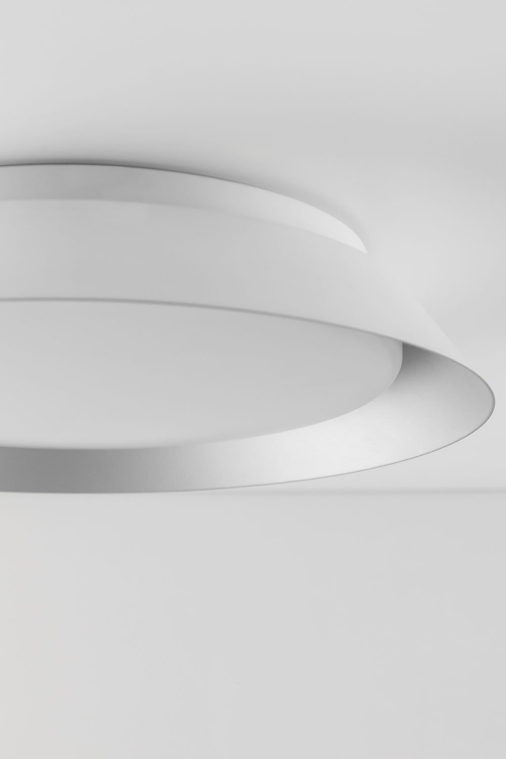 Lampada da soffitto a LED in metacrilato e metallo Dreville