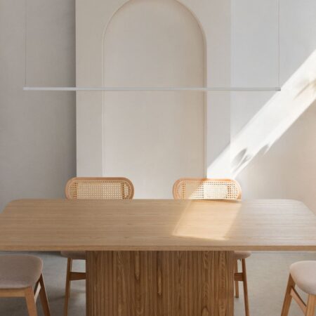 Lampada da Soffitto Lineare a LED in Metallo (122 cm) Bergene