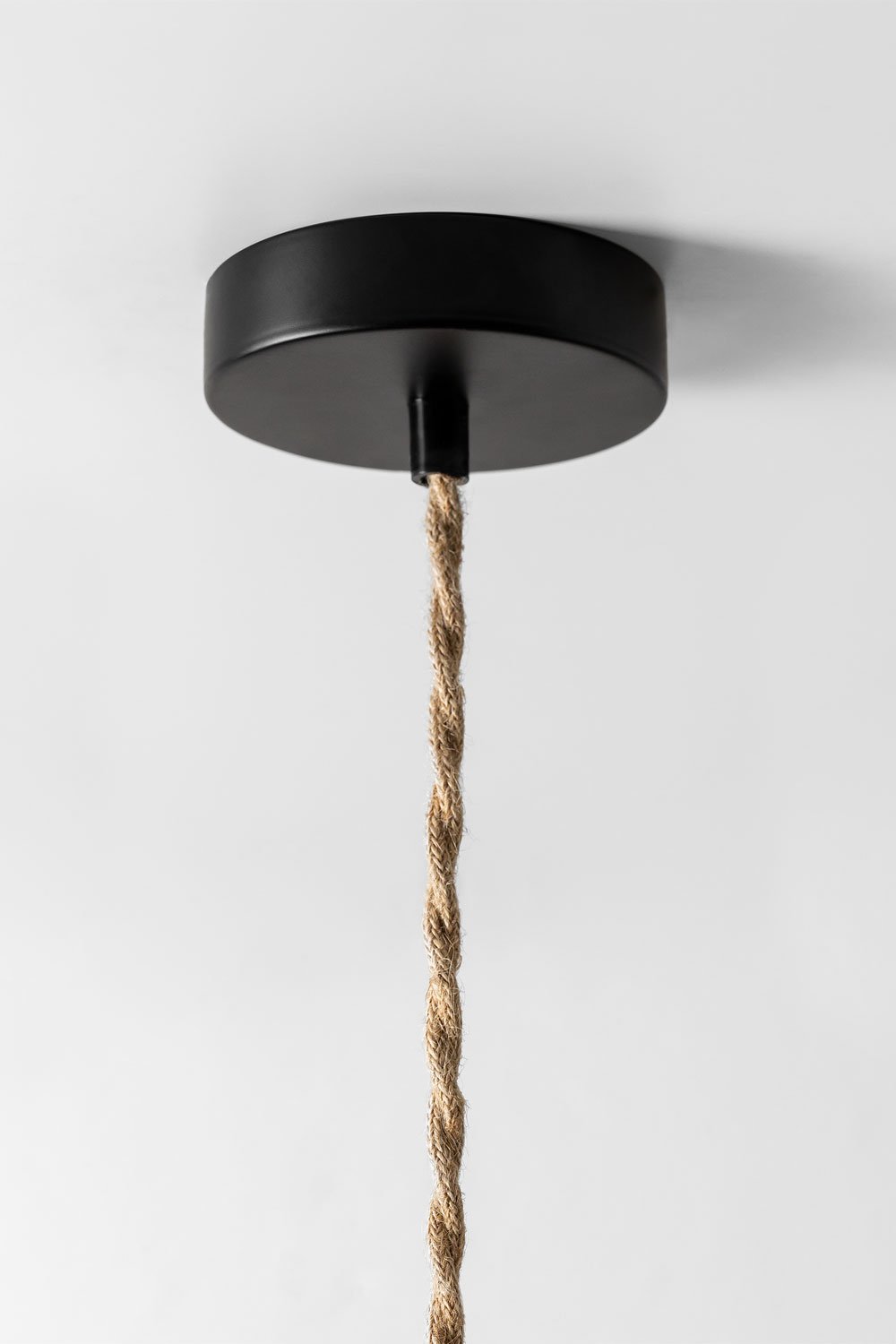 Lampadario in carta intrecciata Kiara