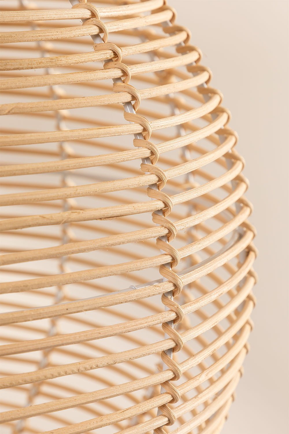 Lampada da Soffitto in Rattan Alpe