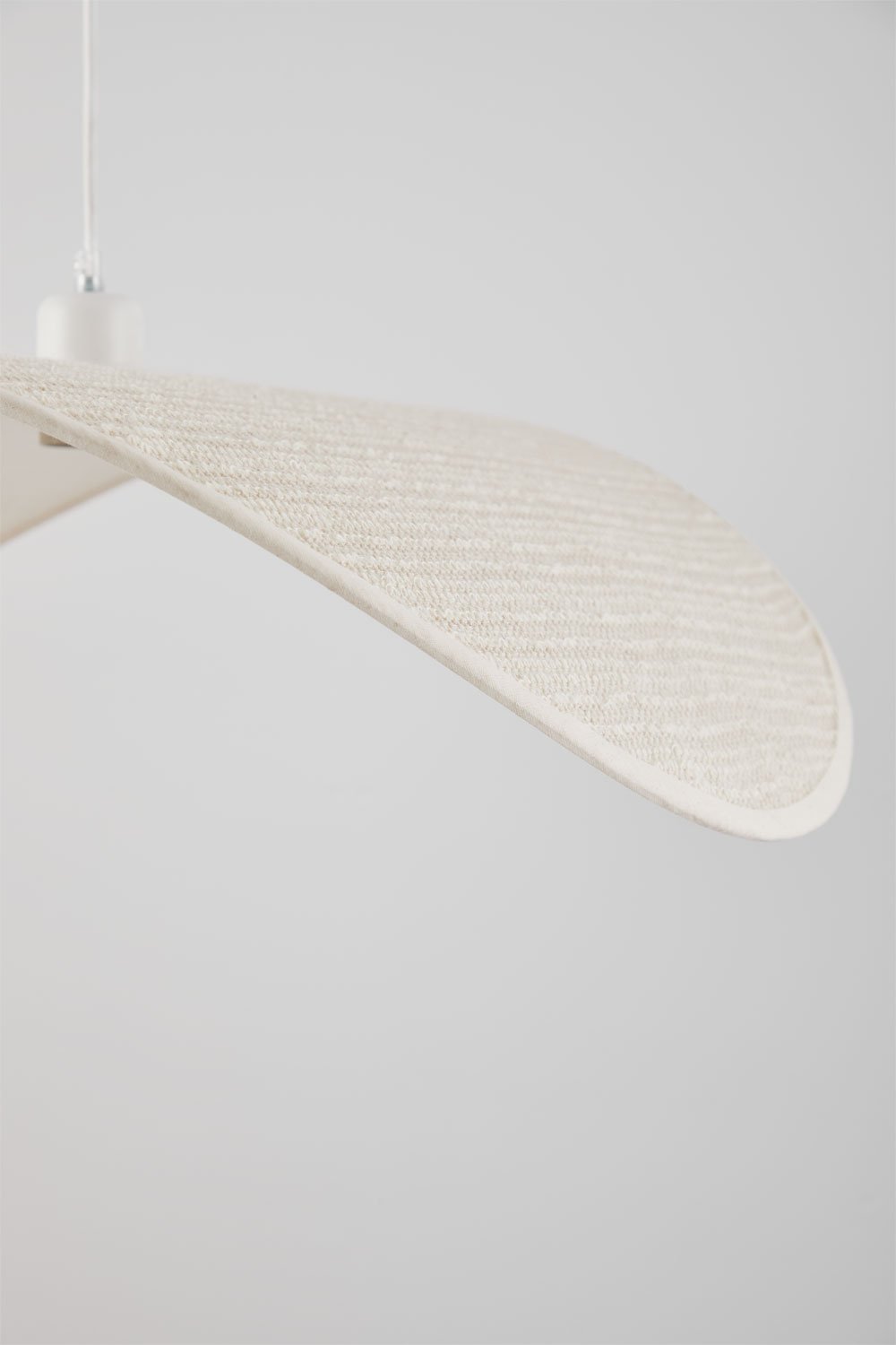 Lampada da soffitto Bastil in lino