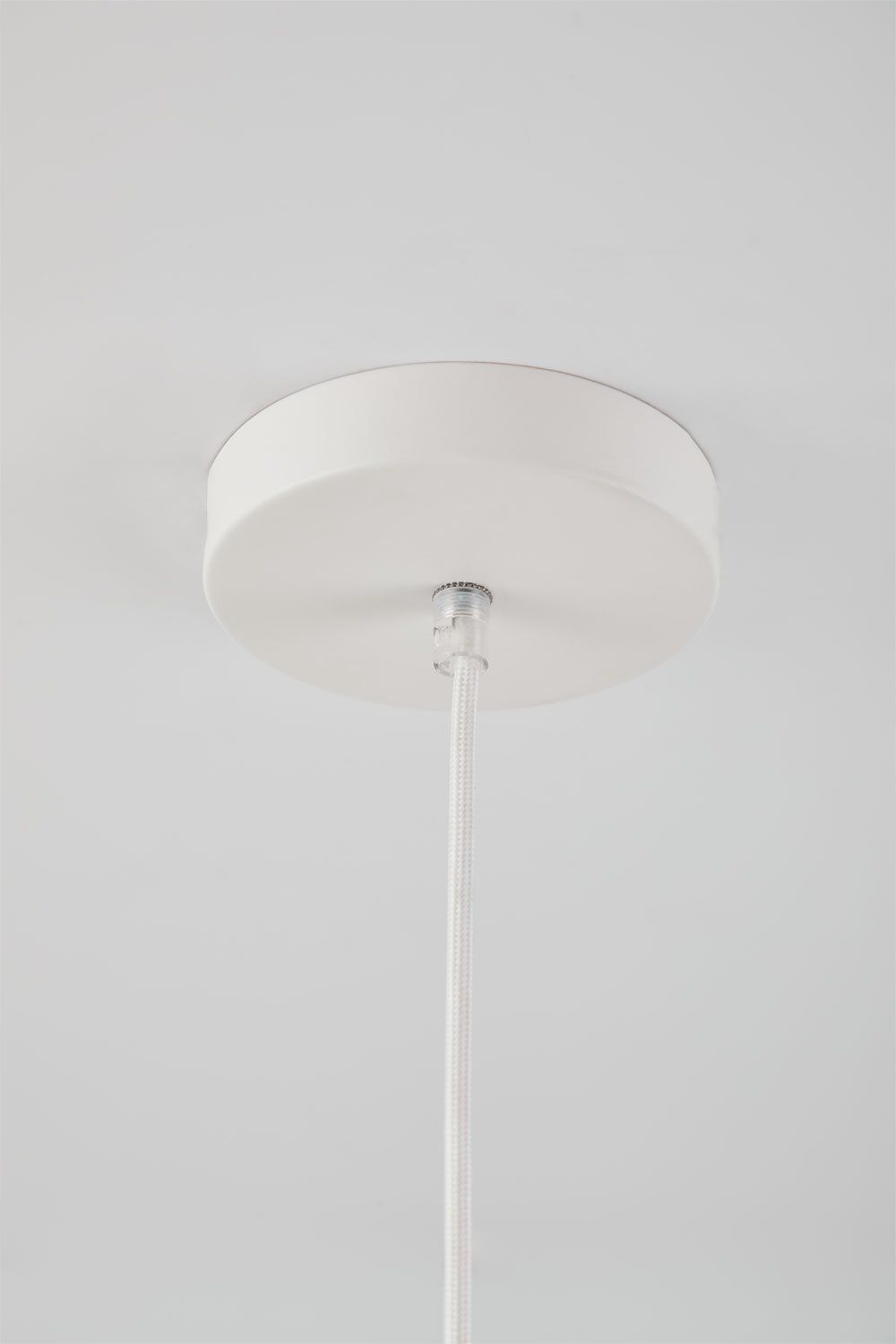 Lampada da soffitto Bastil in lino