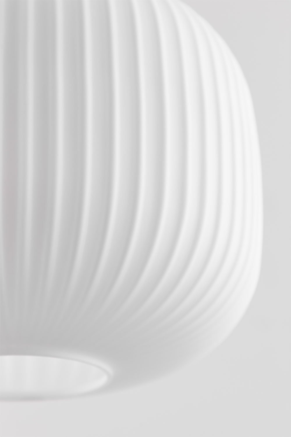 Lampada da soffitto Bruner in metallo e vetro