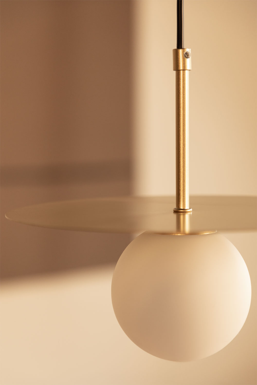 Lampada da soffitto a sfera in vetro Jorien