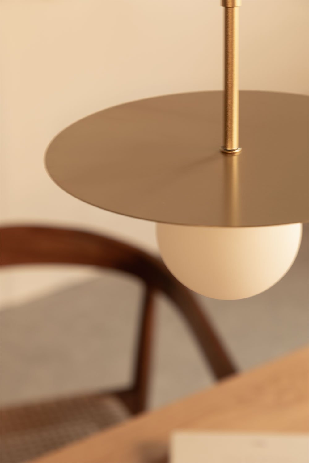 Lampada da soffitto a sfera in vetro Jorien