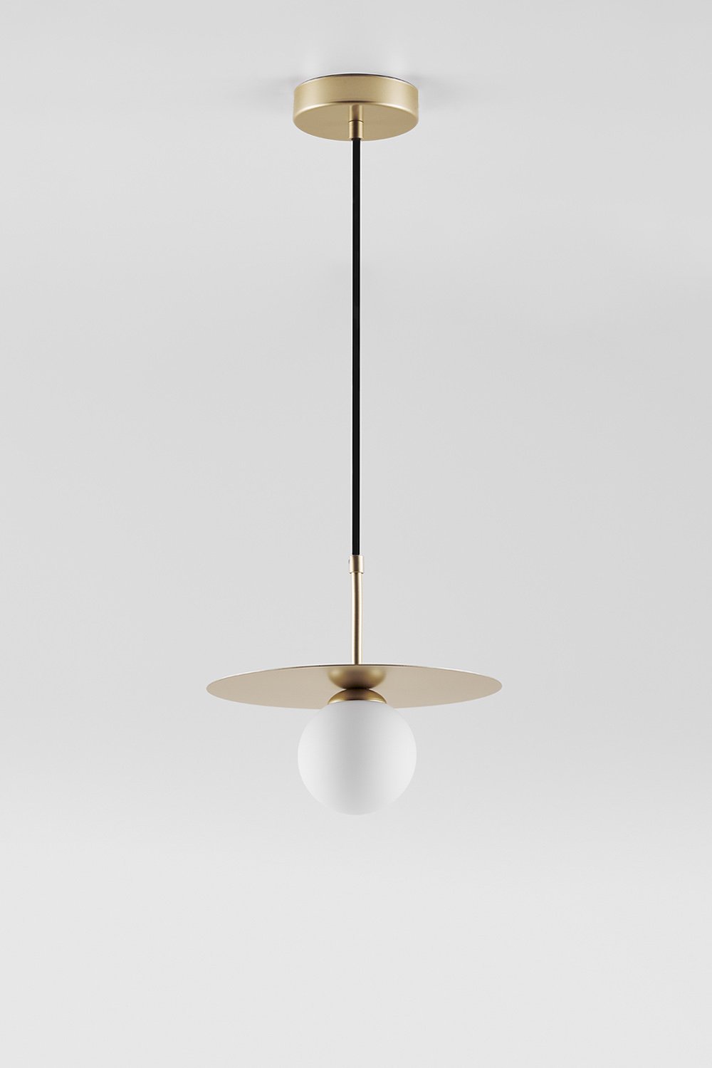 Lampada da soffitto a sfera in vetro Jorien