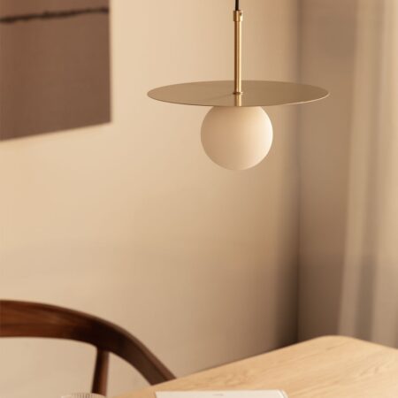 Lampada da soffitto a sfera in vetro Jorien