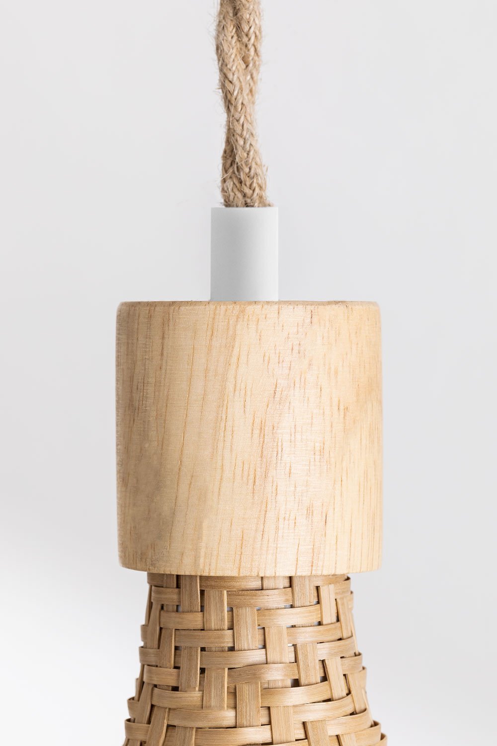 Lampadario in bambù Chaifer