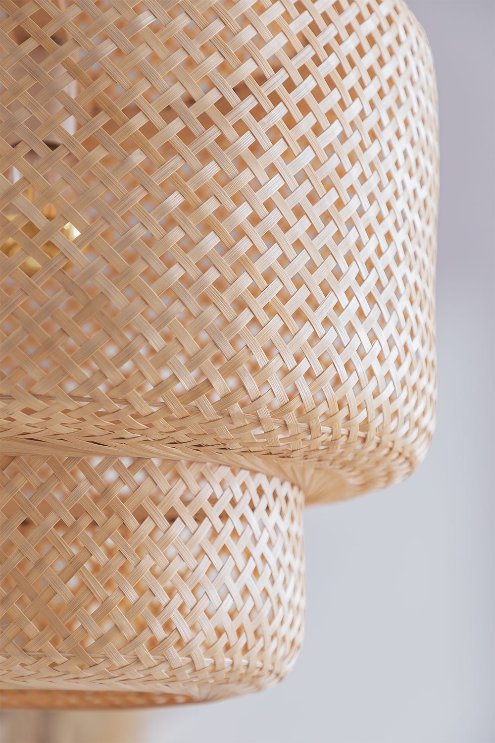 Lampada da soffitto in bambù (Ø45 cm) Lexie Natural