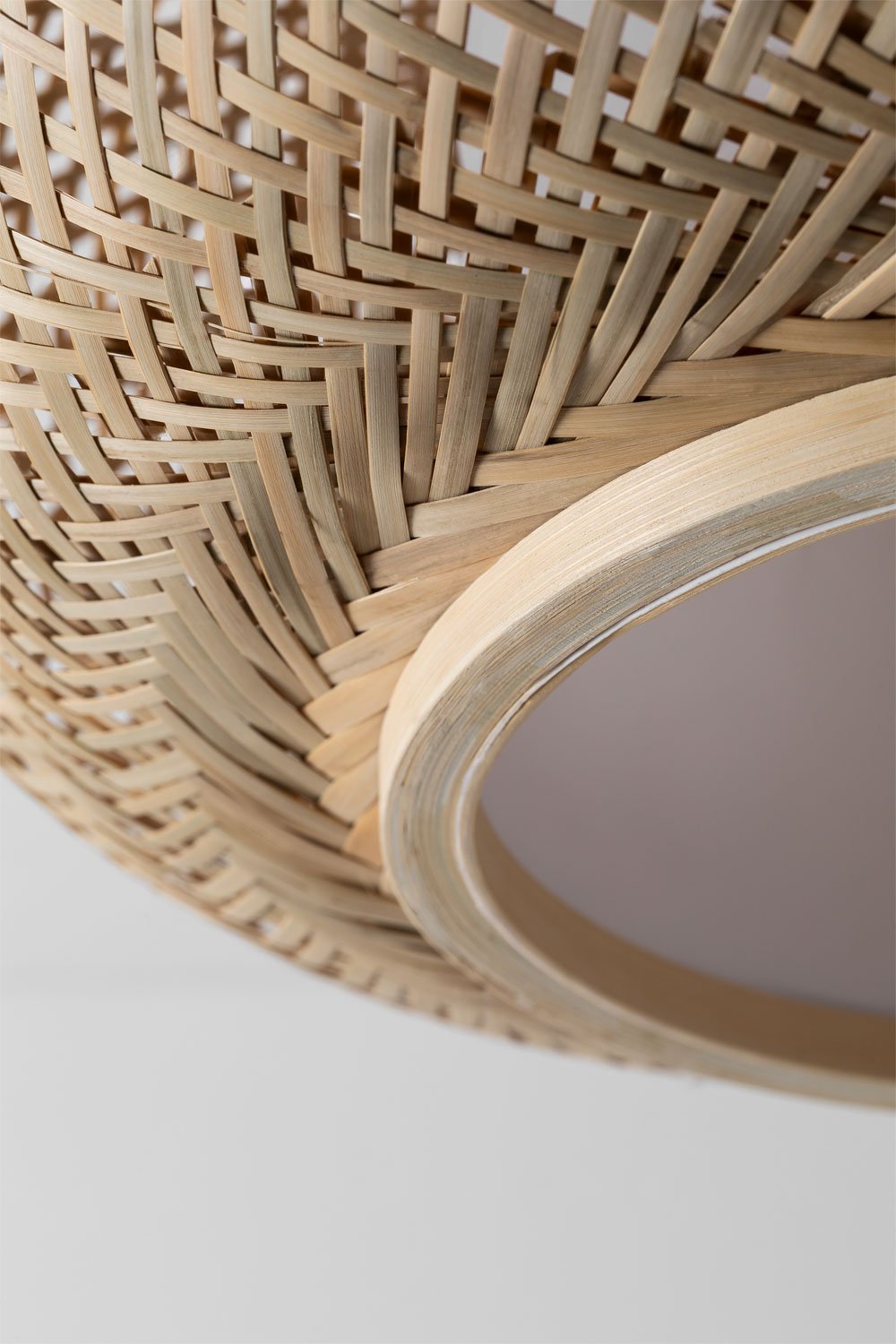 Lampada da soffitto in bambù Terles